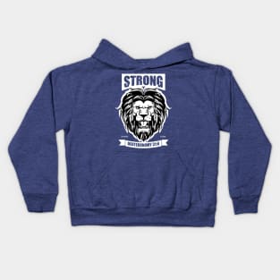 Be Courageous like a Lion Kids Hoodie